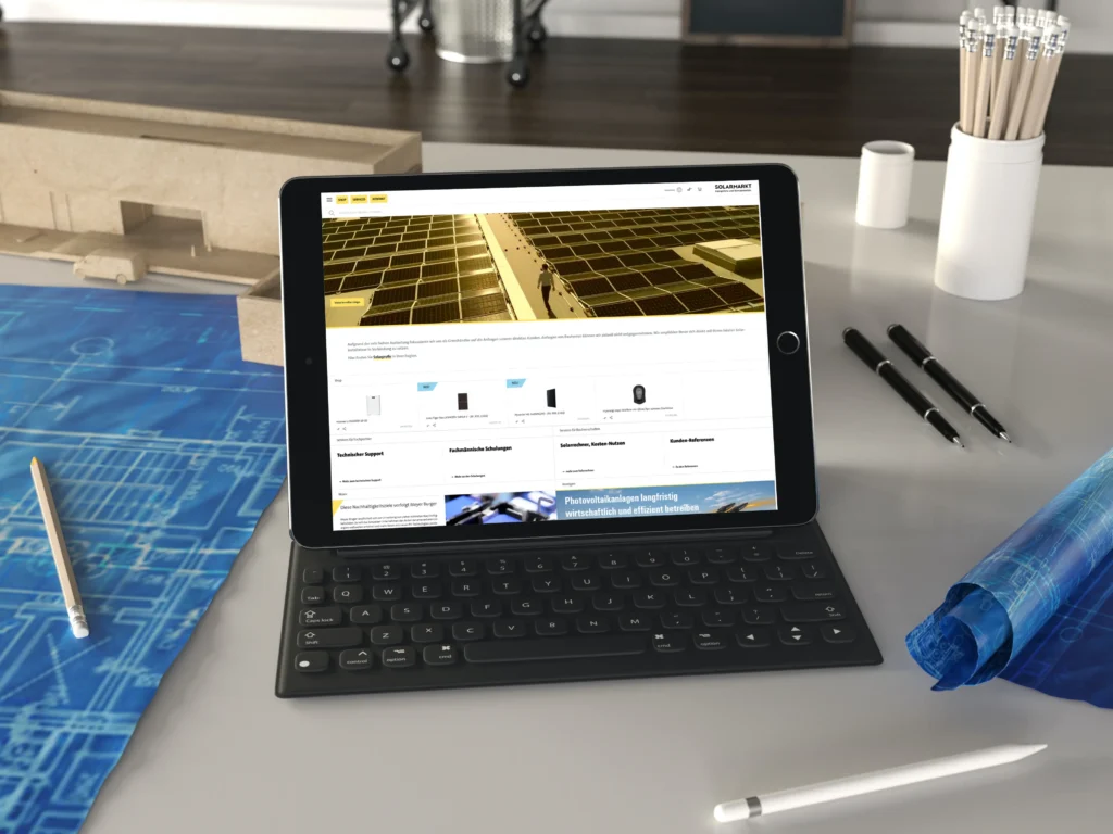 iPad Pro on a work desk Screenshot 2022 11 04 at 08 12 15 Photovoltaik Schweiz Photovoltaikanlagen und Solaranlagen kaufen